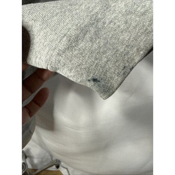 Vintage Wittenberg Tigers Sweatshirt Mens L Gray Pullover Crew Neck Shirt - Picture 5 of 7